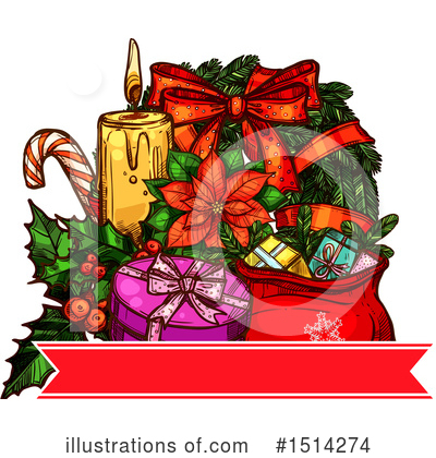 Royalty-Free (RF) Christmas Clipart Illustration by Vector Tradition SM - Stock Sample #1514274