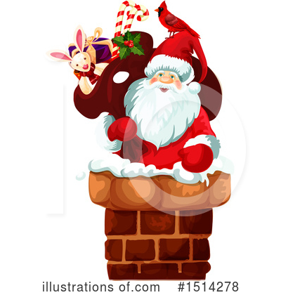 Royalty-Free (RF) Christmas Clipart Illustration by Vector Tradition SM - Stock Sample #1514278