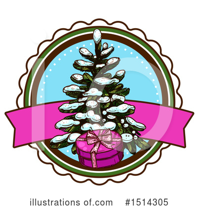 Royalty-Free (RF) Christmas Clipart Illustration by Vector Tradition SM - Stock Sample #1514305