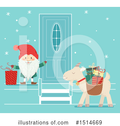 Royalty-Free (RF) Christmas Clipart Illustration by BNP Design Studio - Stock Sample #1514669