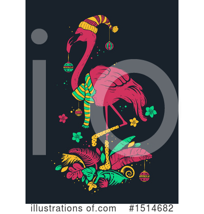 Flamingo Clipart #1514682 by BNP Design Studio