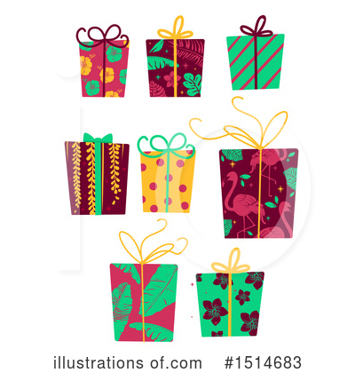 Royalty-Free (RF) Christmas Clipart Illustration by BNP Design Studio - Stock Sample #1514683