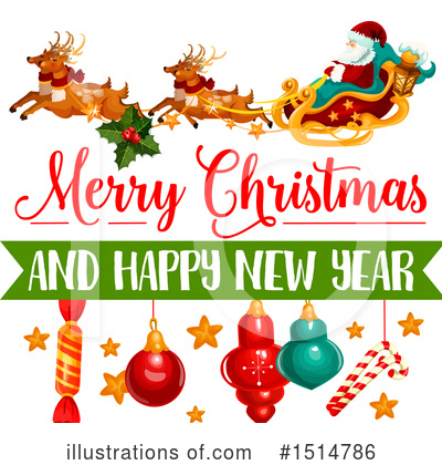 Royalty-Free (RF) Christmas Clipart Illustration by Vector Tradition SM - Stock Sample #1514786
