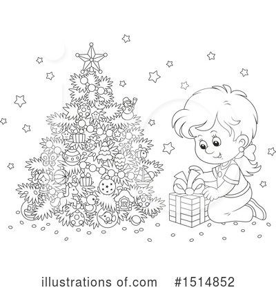 Royalty-Free (RF) Christmas Clipart Illustration by Alex Bannykh - Stock Sample #1514852