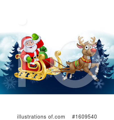 Royalty-Free (RF) Christmas Clipart Illustration by AtStockIllustration - Stock Sample #1609540