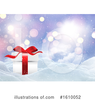 Royalty-Free (RF) Christmas Clipart Illustration by KJ Pargeter - Stock Sample #1610052