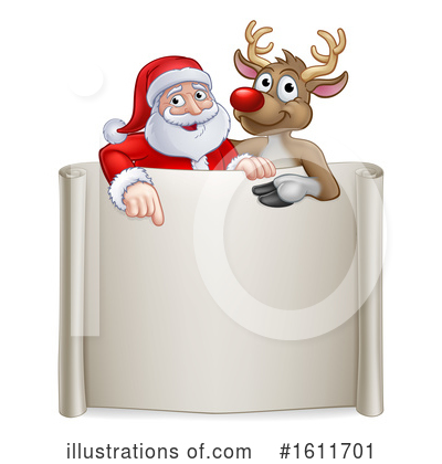 Royalty-Free (RF) Christmas Clipart Illustration by AtStockIllustration - Stock Sample #1611701