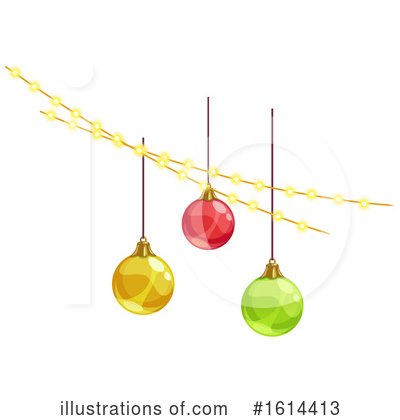 Christmas Bauble Clipart #1614413 by Vector Tradition SM