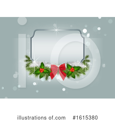 Christmas Holly Clipart #1615380 by dero