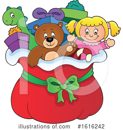 Christmas Gift Clipart #1616242 by visekart