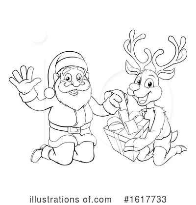 Royalty-Free (RF) Christmas Clipart Illustration by AtStockIllustration - Stock Sample #1617733