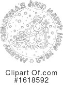 Christmas Clipart #1618592 by Alex Bannykh
