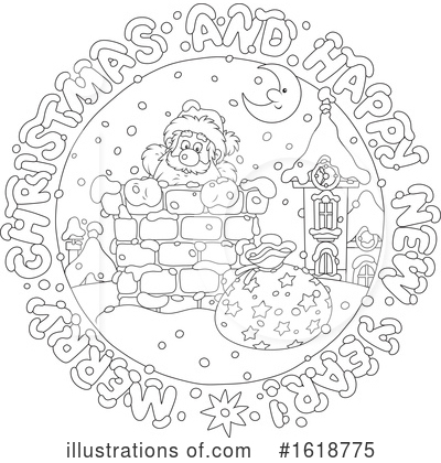 Royalty-Free (RF) Christmas Clipart Illustration by Alex Bannykh - Stock Sample #1618775