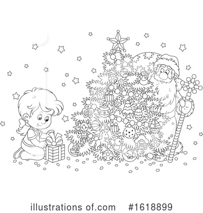 Royalty-Free (RF) Christmas Clipart Illustration by Alex Bannykh - Stock Sample #1618899