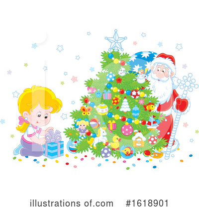 Royalty-Free (RF) Christmas Clipart Illustration by Alex Bannykh - Stock Sample #1618901