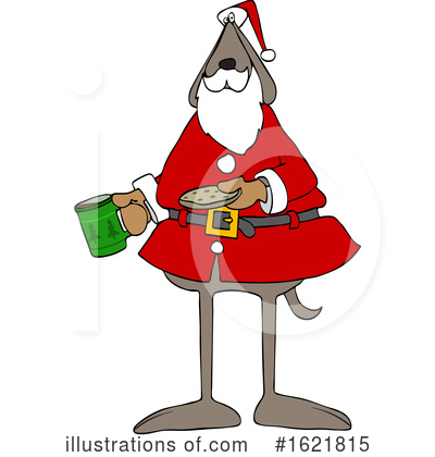 Santa Snack Clipart #1621815 by djart