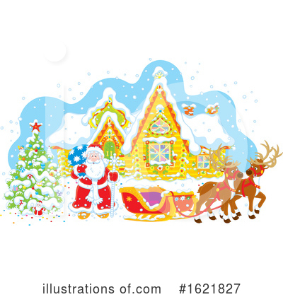 Royalty-Free (RF) Christmas Clipart Illustration by Alex Bannykh - Stock Sample #1621827