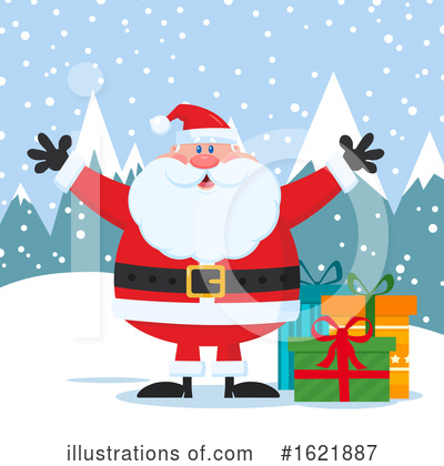 Royalty-Free (RF) Christmas Clipart Illustration by Hit Toon - Stock Sample #1621887