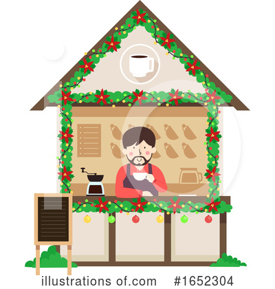 Royalty-Free (RF) Christmas Clipart Illustration by BNP Design Studio - Stock Sample #1652304
