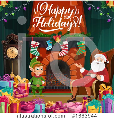 Royalty-Free (RF) Christmas Clipart Illustration by Vector Tradition SM - Stock Sample #1663944