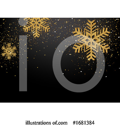Snowflake Background Clipart #1681384 by dero