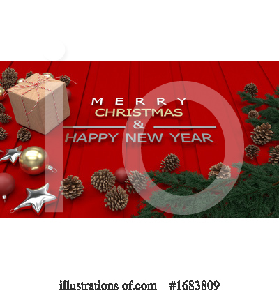 Royalty-Free (RF) Christmas Clipart Illustration by KJ Pargeter - Stock Sample #1683809