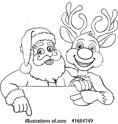 Royalty-Free (RF) Christmas Clipart Illustration by AtStockIllustration - Stock Sample #1684749