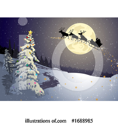 Royalty-Free (RF) Christmas Clipart Illustration by dero - Stock Sample #1688985