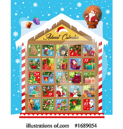 Royalty-Free (RF) Christmas Clipart Illustration by Vector Tradition SM - Stock Sample #1689054