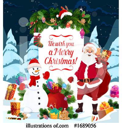 Royalty-Free (RF) Christmas Clipart Illustration by Vector Tradition SM - Stock Sample #1689056