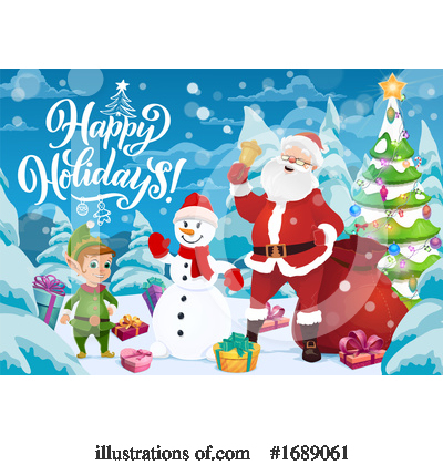 Royalty-Free (RF) Christmas Clipart Illustration by Vector Tradition SM - Stock Sample #1689061