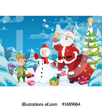 Royalty-Free (RF) Christmas Clipart Illustration by Vector Tradition SM - Stock Sample #1689064
