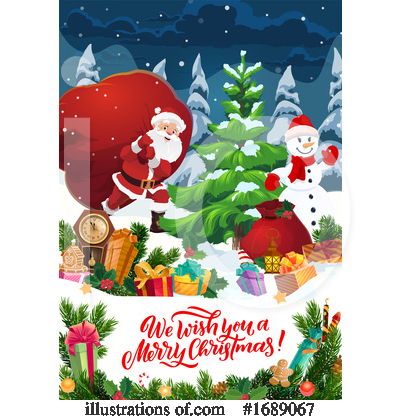 Royalty-Free (RF) Christmas Clipart Illustration by Vector Tradition SM - Stock Sample #1689067