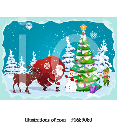 Royalty-Free (RF) Christmas Clipart Illustration by Vector Tradition SM - Stock Sample #1689080