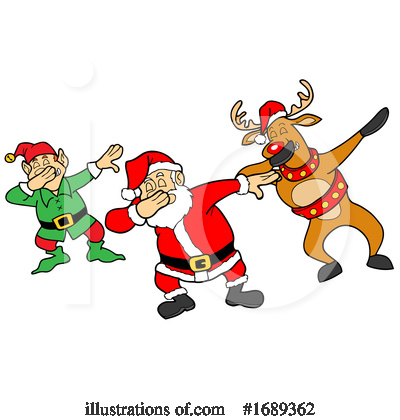 Christmas Clipart #1689362 by LaffToon