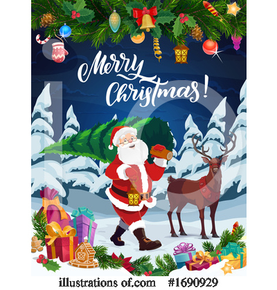 Royalty-Free (RF) Christmas Clipart Illustration by Vector Tradition SM - Stock Sample #1690929