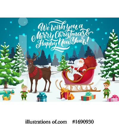 Royalty-Free (RF) Christmas Clipart Illustration by Vector Tradition SM - Stock Sample #1690930