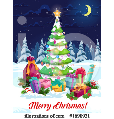 Royalty-Free (RF) Christmas Clipart Illustration by Vector Tradition SM - Stock Sample #1690931