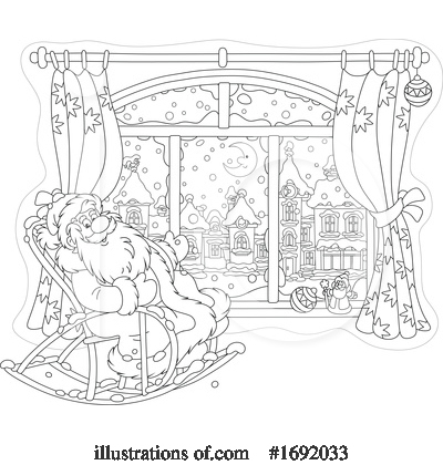 Royalty-Free (RF) Christmas Clipart Illustration by Alex Bannykh - Stock Sample #1692033