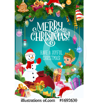 Royalty-Free (RF) Christmas Clipart Illustration by Vector Tradition SM - Stock Sample #1692630