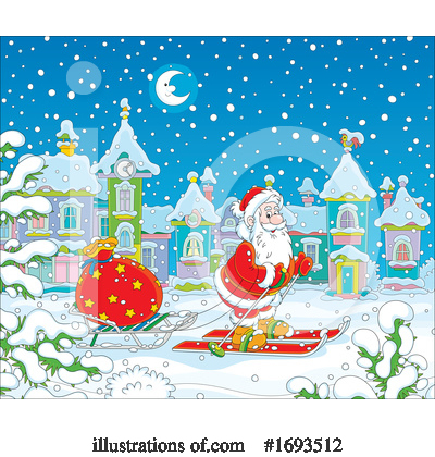 Royalty-Free (RF) Christmas Clipart Illustration by Alex Bannykh - Stock Sample #1693512