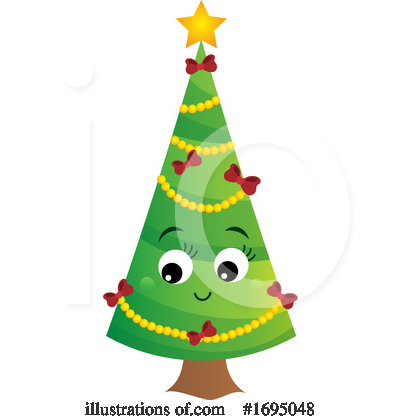 Royalty-Free (RF) Christmas Clipart Illustration by visekart - Stock Sample #1695048