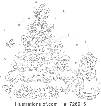 Royalty-Free (RF) Christmas Clipart Illustration by Alex Bannykh - Stock Sample #1726915