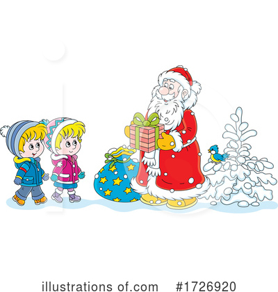 Royalty-Free (RF) Christmas Clipart Illustration by Alex Bannykh - Stock Sample #1726920