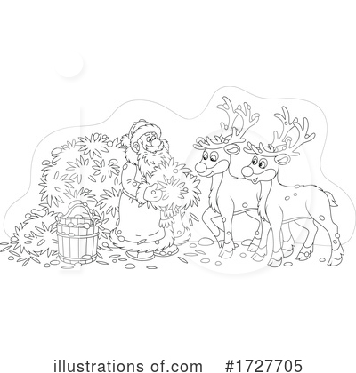 Royalty-Free (RF) Christmas Clipart Illustration by Alex Bannykh - Stock Sample #1727705