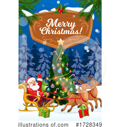 Royalty-Free (RF) Christmas Clipart Illustration by Vector Tradition SM - Stock Sample #1728349
