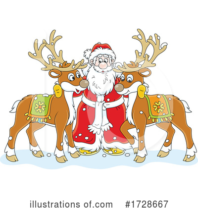 Royalty-Free (RF) Christmas Clipart Illustration by Alex Bannykh - Stock Sample #1728667