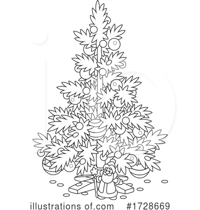 Royalty-Free (RF) Christmas Clipart Illustration by Alex Bannykh - Stock Sample #1728669