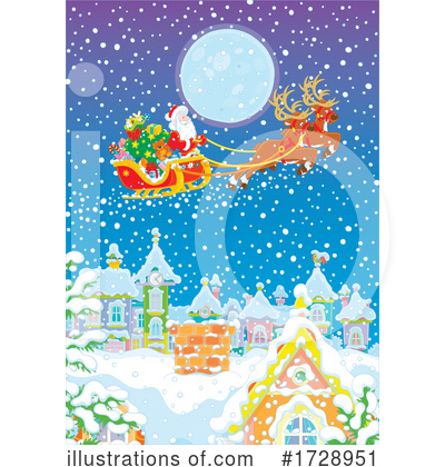 Royalty-Free (RF) Christmas Clipart Illustration by Alex Bannykh - Stock Sample #1728951