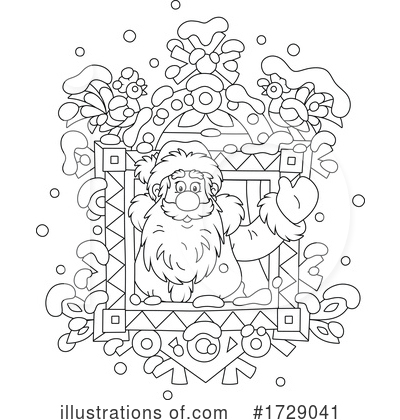 Royalty-Free (RF) Christmas Clipart Illustration by Alex Bannykh - Stock Sample #1729041